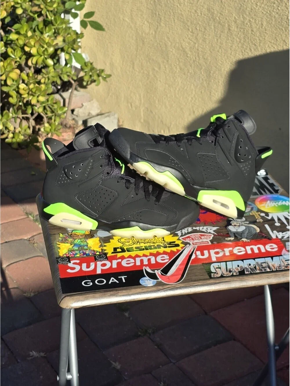 Size 7.5M - Air Jordan 6 Retro Electric Green Style CT8529-003